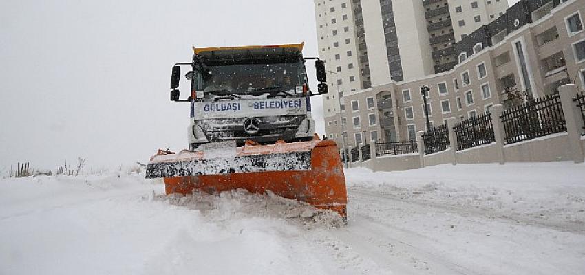 Gölbaşı Belediyesi 1500 Ton Tuz Kullandı…