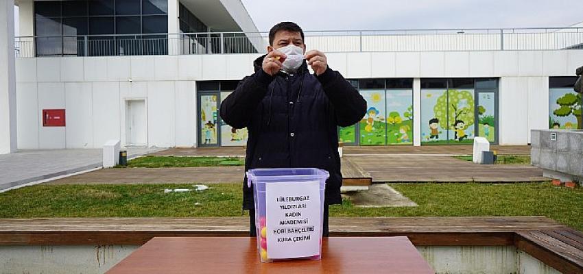 Lüleburgaz Hobi bahçeleri için kuralar çekildi