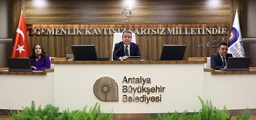 Antalya Büyükşehir Meclisi’nden teröre ortak tepki