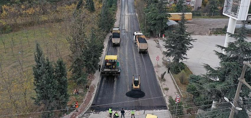 Gebze Dicle Caddesi’nde üstyapı çalışmaları tamamlandı