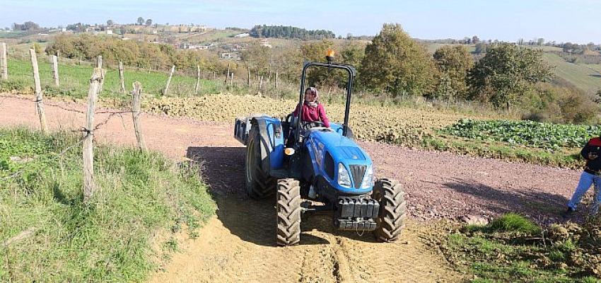 Kırsal mahallelerde tarım arazilerine ulaşım artık çok kolay