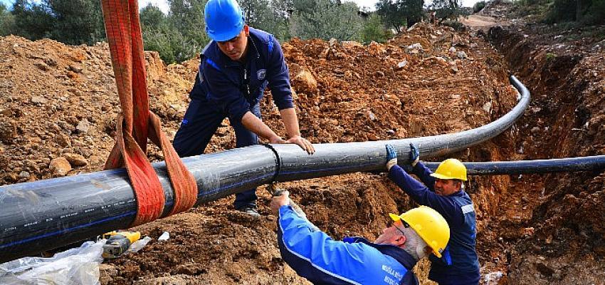 Muğla Büyükşehir’den Menteşe’nin Sungur ve Günlüce Mahallelerine ilave içme suyu kaynağı