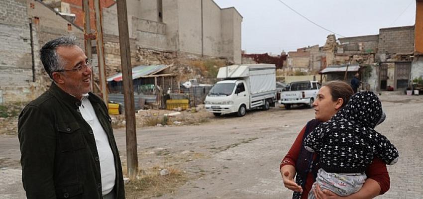 Nevşehir Belediye Başkanı Dr. Mehmet Savran Herikli Mahallesinde İncelemelerde Bulundu