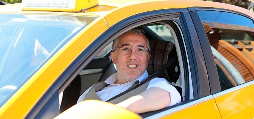 Nevşehir Belediye Lideri Dr.Mehmet Savran , SMA Hastası Yusuf Eren Bebek için Taksi Sürücülüğü Yaptı