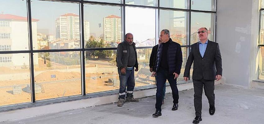 Şeyh Şamil ve Fatih Kültür Merkezleri Tamamlanma Aşamasına Geldi