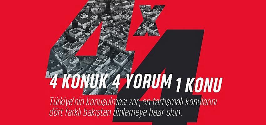 Türkiye’nin En Sıcak Gündem Bahisleri Dört Farklı Yorumla Karşınızda: “4×4” GAİN’de Yayında