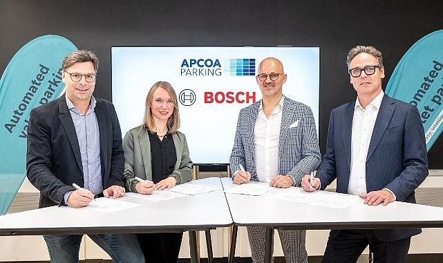 Bosch ve APCOA, Almanya’daki otoparklarda otonom vale park teknolojisi sağlayacak