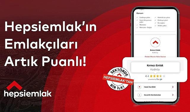 Emlak Ofislerinin Değerlendirme Puanları Hepsiemlak’ta!