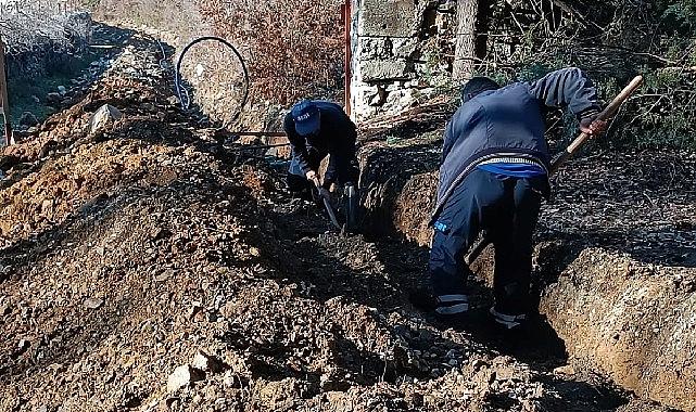 Gündoğmuş Serinyaka’nın içme suyu hattı yenileniyor