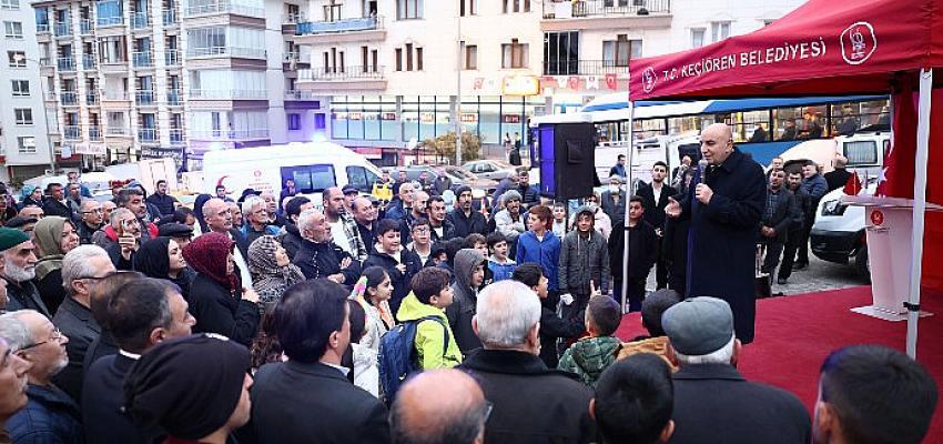 Keçiören Kanuni Mahallesi’ne Yeni Nesil Semt Pazarı