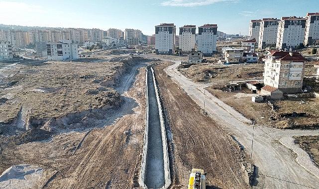 Mehmet Akif Ersoy Mahallesi’nde Dere Islah Çalışması