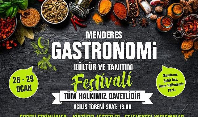 Menderes’te Gastronomi Kültür ve Tanıtım Festivali Rüzgarı