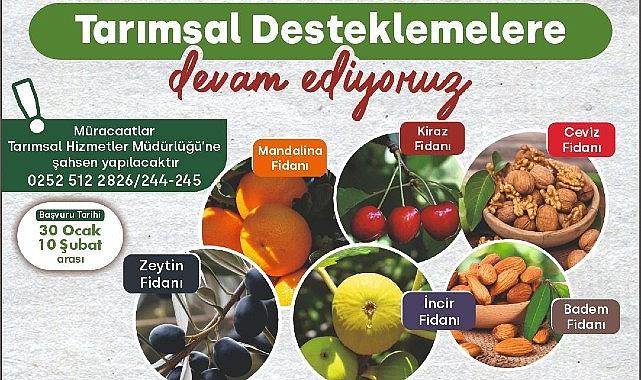 Milas Belediyesi Tarımsal Desteklemelere Devam Ediyor