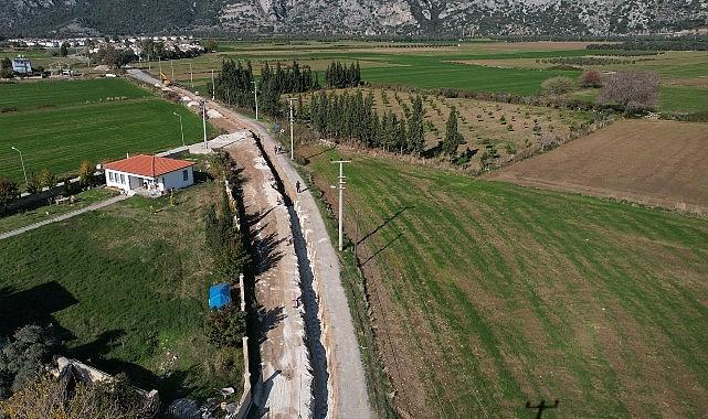 Modern altyapı için Ören’de çalışmalar başladı