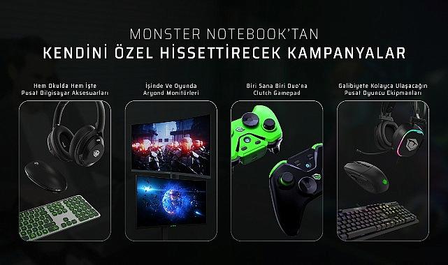 Monster Notebook’tan ara tatile özel yeni kampanya: Hem üretkenliğinizi hem oyun deneyiminizi artırın