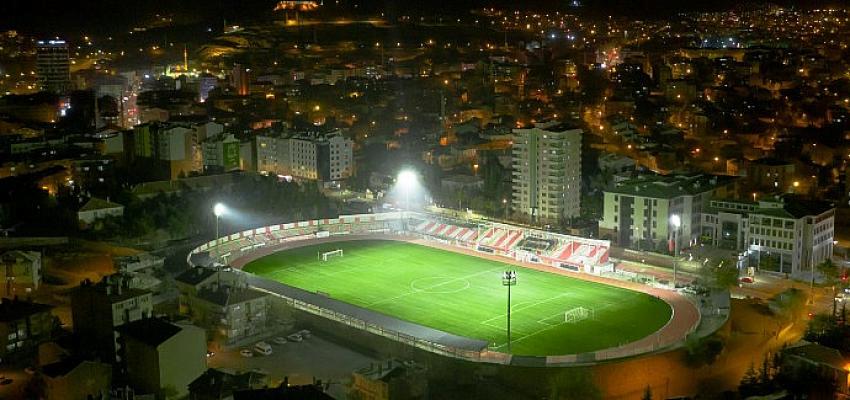 Nevşehir Gazi Stadı’nın İlk Işıkları Yandı