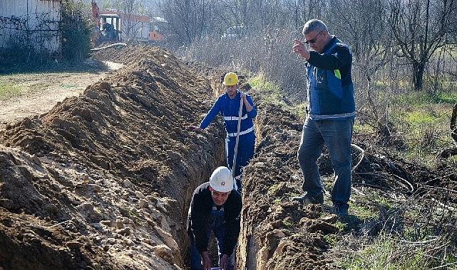 Ödemiş’in İlkurşun mahallesine yeni su hattı