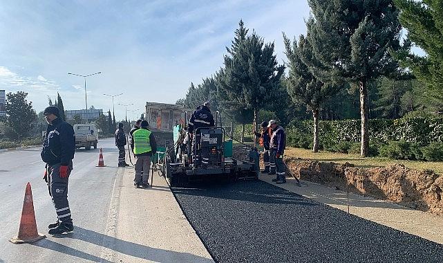 Antalya Büyükşehir havalimanı kavşağında çalışma başlattı