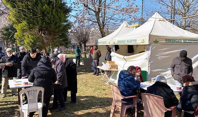 Asrın felaketinde Osmangazi yaraları sarıyor