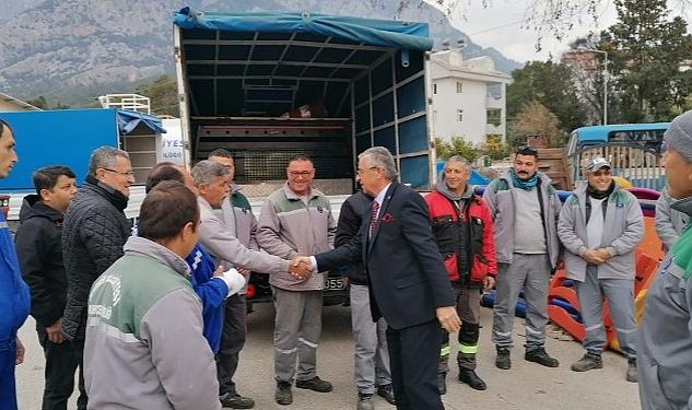 Başkan Topaloğlu’ndan personele teşekkür