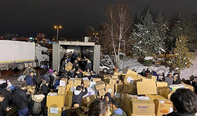 Çankaya Belediyesi’nden Deprem Bölgelerine İnsani Yardım