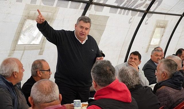 Çeşme Belediye Başkanı M. Ekrem Oran: Sanayi esnafı ile kahvaltıda bir araya geldi