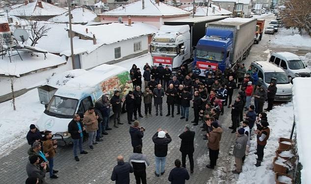 Çumra Halkı Deprem Bölgesi İçin Seferber Oldu