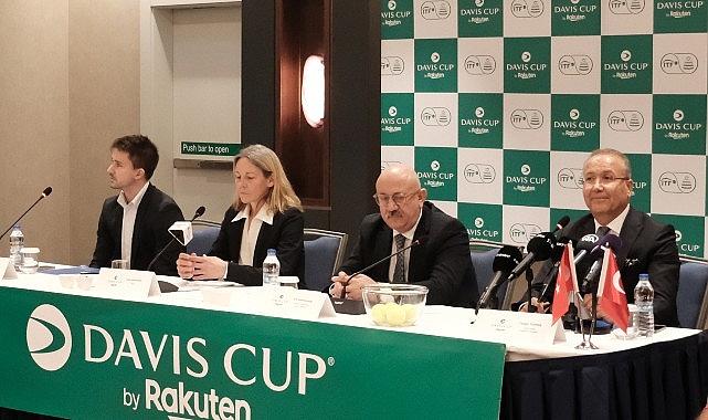 Davis Cup kura çekilişi Hilton Istanbul Maslak’ta yapıldı