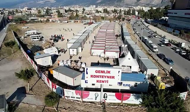 Gemlik Kent havadan görüntülendi