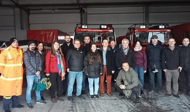 İtfaiye Afetlere Hazırız projesi için Yunanistan’da