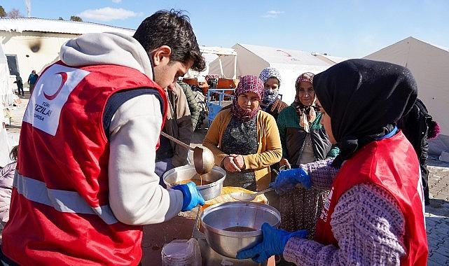 Kızılay Hatay’da Yardım Faaliyetlerine Devam Ediyor