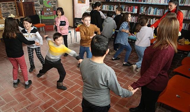 Nilüfer Kütüphaneleri çocukları ağırladı