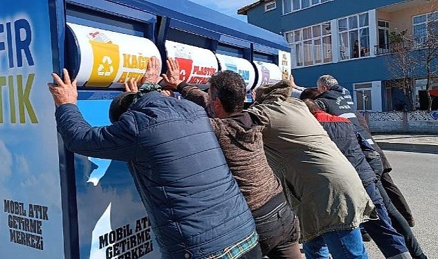 Saray Belediyesi’nden 3 Mahalleye Mobil Atık Getirme Merkezi