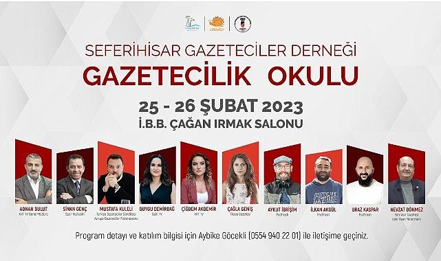 Seferihisar’da Gazetecilik Okulu Başlıyor