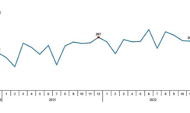 Tavuk eti üretimi 201 bin 123 ton, tavuk yumurtası üretimi 1,75 milyar adet olarak gerçekleşti