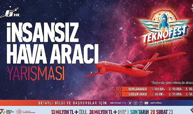 TEKNOFEST İnsansız Hava Araçları Yarışması’na Başvurular Yeniden Açıldı