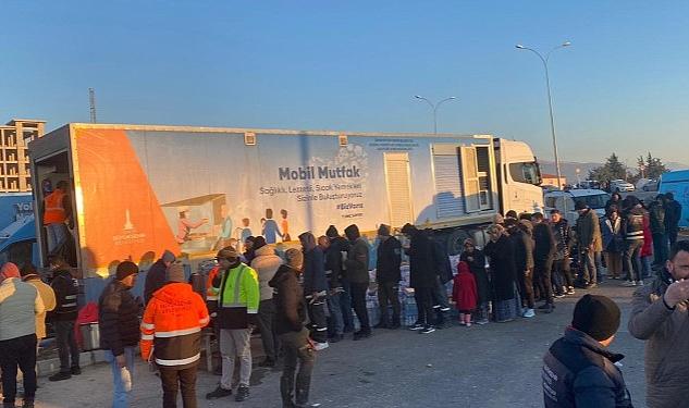 Torbalı Belediyesi çalışanları Hatay’da