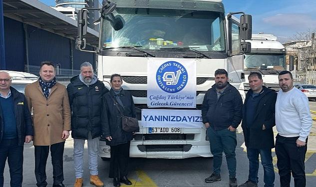 Çağdaş Yaşamı Destekleme Derneği’nden Deprem Bölgelerine Destek