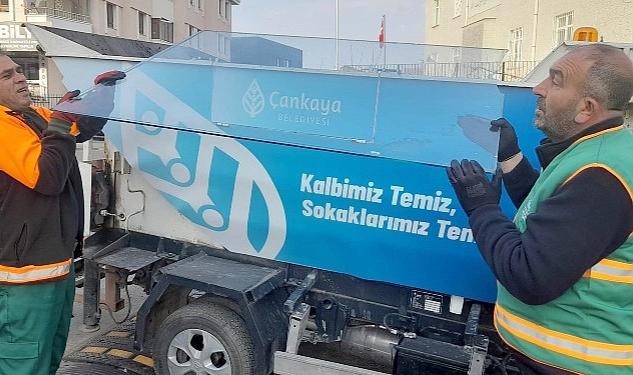 Çankaya’nın Emekçileri Sokakları Temizliyor