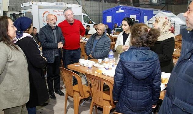 Konak’ın çadır kentinde hayat başladı