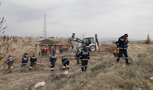 Nevşehir Kent Ormanı’nda Yenileme Çalışmaları Başladı