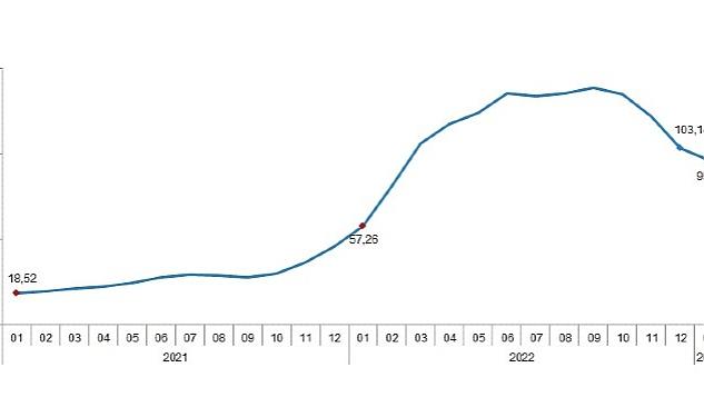 Tarımsal girdi fiyat endeksi (Tarım-GFE) yıllık %95,99, aylık %6,24 arttı