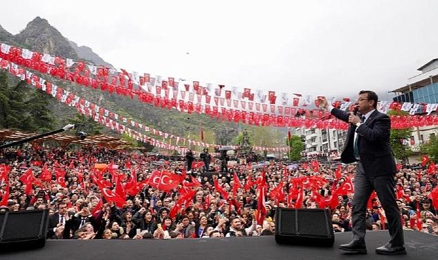 Amasya Yağmuru Dinlemedi, Ekrem İmamoğlu’nu Dinledi