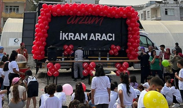 Arzum, 23 Nisan’ı Hataylı çocuklarla kutladı