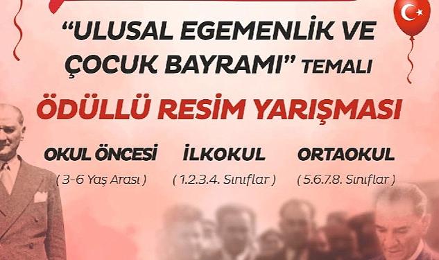 Aydın Büyükşehir Belediyesi’nden 23 Nisan Temalı Ödüllü Resim Yarışması