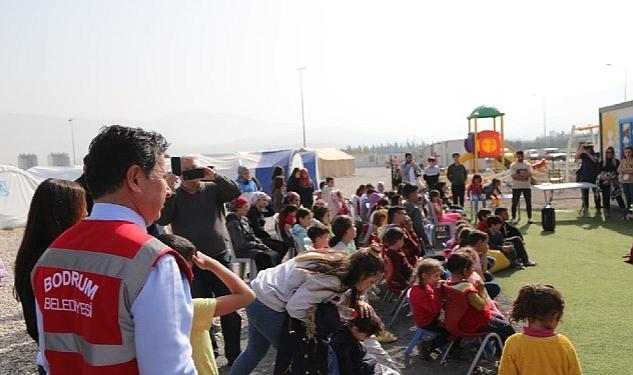 Bodrum Belediyesi, Depremzedelere Desteklerini Sürdürüyor