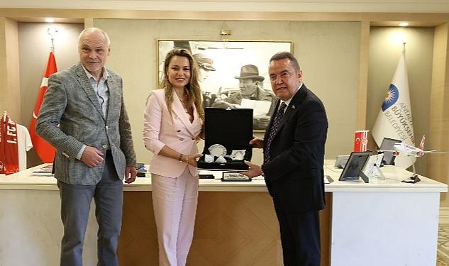 Çek Cumhuriyeti Ankara Büyükelçisi Başkan Muhittin Böcek’i ziyaret etti
