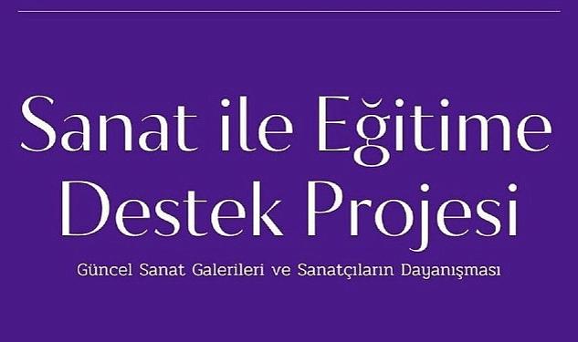 Eğitim dostu sanatçılardan depremden etkilenen çocuklar için “Sanat ile Eğitime Destek” sergisi