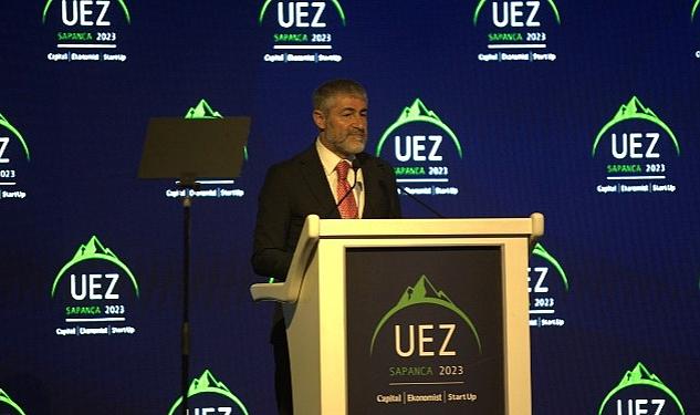 Hayat Holding ana sponsorluğunda gerçekleşen UEZ 2023, T.C. Hazine ve Maliye Bakanı Doç. Dr. Nureddin Nebati’nin açılış konuşmasıyla başladı