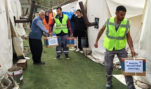 Hayırlarınız Depremzedelere Umut Oluyor